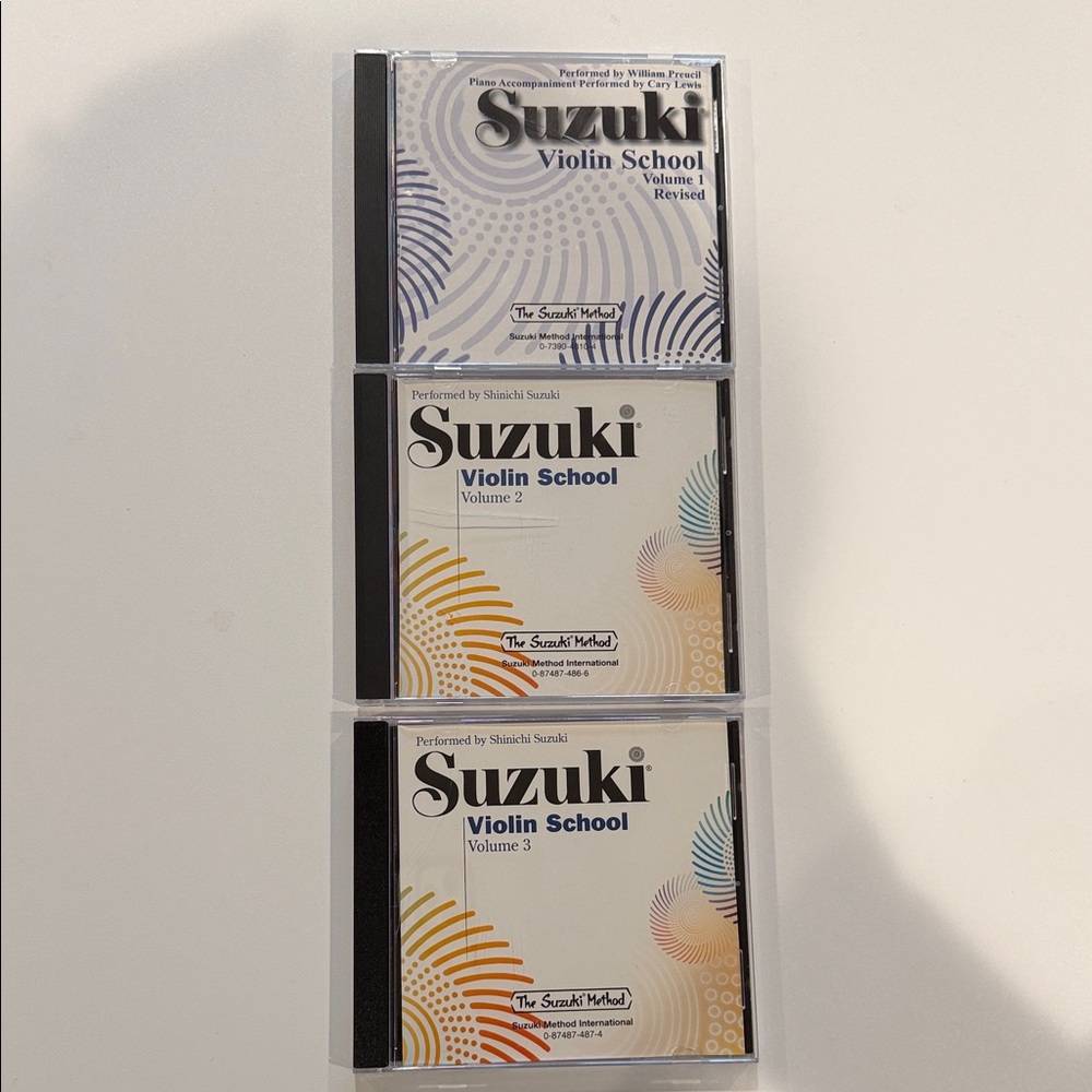 Suzuki Violin School CD Set - Volumes 1-3